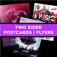 TWO Sided - Postcards/Flyers TWO Sided - Postcards/Flyers